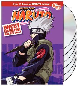 Naruto Uncut: Season 4 Volume 1 Box Set 