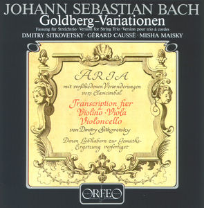 Goldberg Variations , J.S. Bach