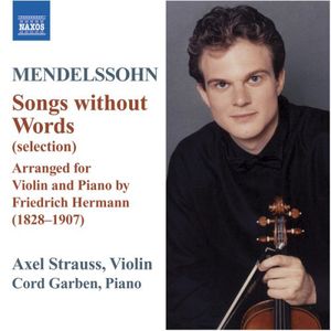 Songs Without Words , Axel Strauss