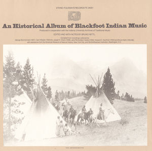 Blackfoot Indian Music /  Various