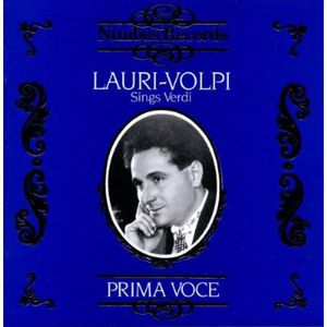 Sings Verdi , Giacomo Lauri-Volpi
