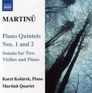 Piano Quartets 1 & 2 , Martinu Quartet