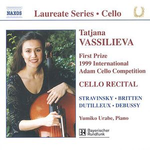 Laureate Series: Tatjana Vassilieva Cello Recital , Tatjana Vassiljeva