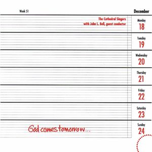 God Comes Tomorrow , Cathedral Singers
