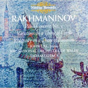 Piano Concerto 4 / Corelli Variations , John Lill