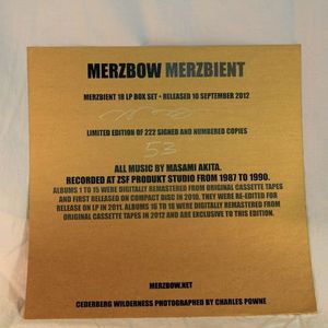 Merzbient , Merzbow