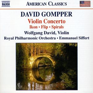 Violin Concerto / Ikon / Flip / Spirals , Wolfgang David