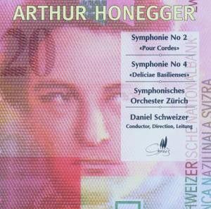 Symphony 2 & 4 , A. Honegger