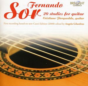 20 Studies for Guitar , Cristiano Porqueddu