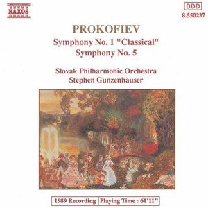 Syms Nos 1 & 5 , Prokofiev