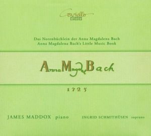 Notenbuchlein Der Anna Magdale