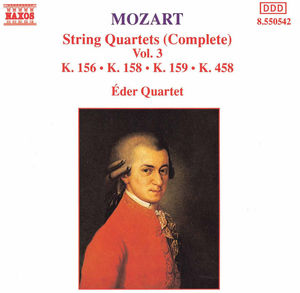 String Quartets 156, 158, 159 & 458 , Eder Quartet