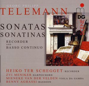 Sonatas for Recorder & Basso Continuo , Heiko ter Schegget