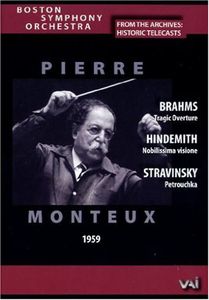 Boston Symphony Orchestra: Historic Telecasts: Pierre Monteux 