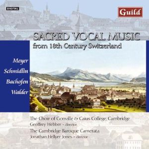 Sacred Vocal Music 18th Ctry Switzerland / Various , Various Artists