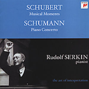 Musical Moments / Cto in A minor for Piano & Orch , Rudolf Serkin