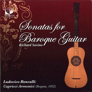 Sonatas for Baroque Guitar , Richard Savino