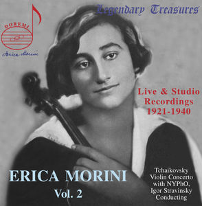 Erica Morini 2 (1921-1940) , Erica Morini