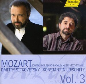 Violin Sonatas 3 , Dmitry Sitkovetsky