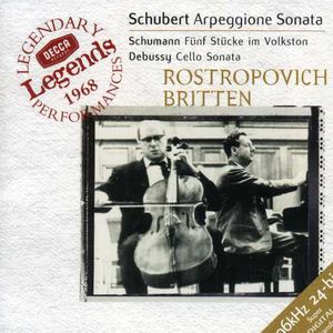Arpeggione Sonata / Funf Stucke Im Volkston , Mstislav Rostropovich