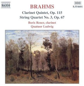 Clarinet Quintet / String Quartet , J. Brahms