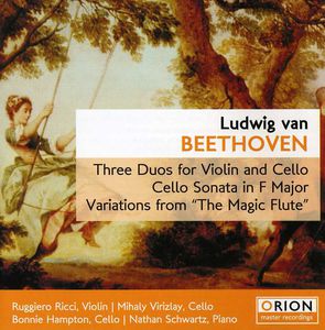 Beethoven: Three Duos for Violin & Cello , Ludwig van Beethoven