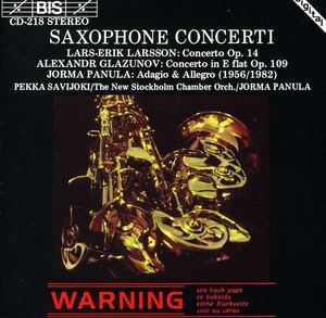 Concerto for Saxophone & Strings 