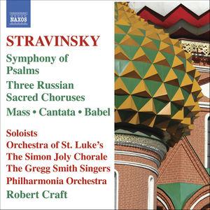 Symphony of Psalms , John Ringer