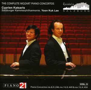 Complete Piano Concertos 5 , Cyprien Katsaris