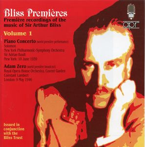 Con Pno/ Orch (B-Flat)/ Adam Zero , A. Bliss