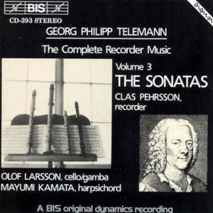 Complete Recorder Sonatas , G.P. Telemann