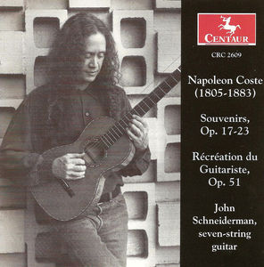 Souvenirs Op 17-23 / Recreation Du Guitariste , John Schneiderman