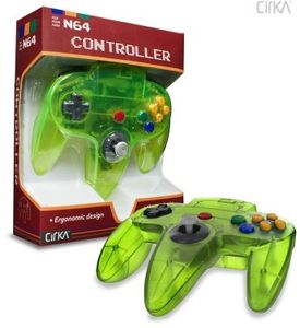 CirKa N64 Controller: Cyanine Green for Nintendo 64