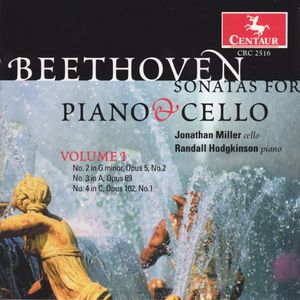 Sonatas for Piano & Cello 1 , Jonathan Miller