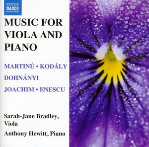 Music for Viola & Piano , Sarah-Jane Bradley
