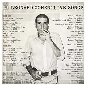Leonard Cohen: Live Songs (IMPORT)