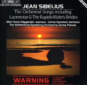 Complete Orchestral Songs Haggander , Jorma Hynninen