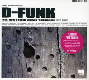 D-Funk: Funk, Disco and Boogie Grooves From Germany 1972-2002 , Various Artists