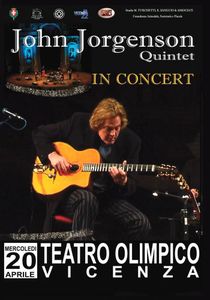 John Jorgenson Quintet: In Concert--Teatro Olympico, Vincenza , John Jorgenson