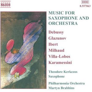 Music for Saxophone & Orchestra / Various , Various Artists