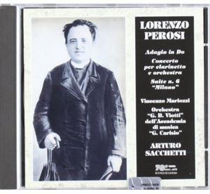 Cto for Clarinet & Orch / Adagio in C / Milano Ste , Arturo Sacchetti