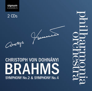 Symphony No. 2 /  Symphony No. 4 , Philharmonia Orchestra