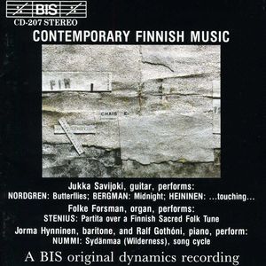 Contemporary Finnish Music , Jorma Hynninen