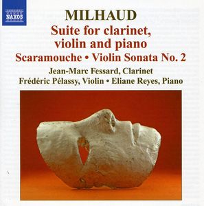 Suite for Clarinet / Violin & Piano / Scaramouche , Jean-Marc Fessard