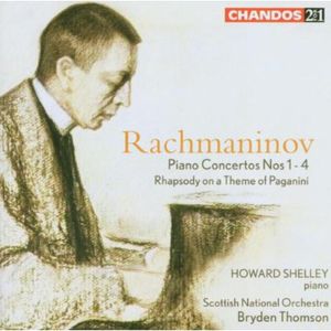 Piano Concertos Nos 1-4 , Howard Shelley