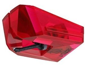 Audio Technica ATN-XP5 Elliptical Stylus (DJ Phono Cartridge AT-XP5) (Red) 