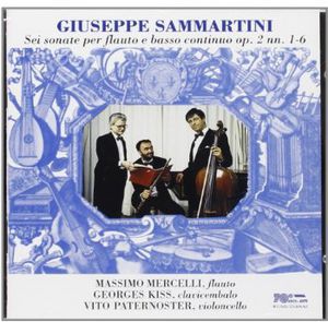 Sonatas for Flute & Basso , Giuseppe Sammartini