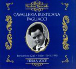Cavalleria Rusticana / Pagliacci , Beniamino Gigli