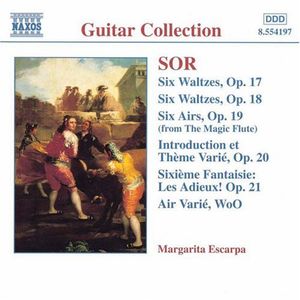 Guitar Music Opp 17-21 , Margarita Escarpa