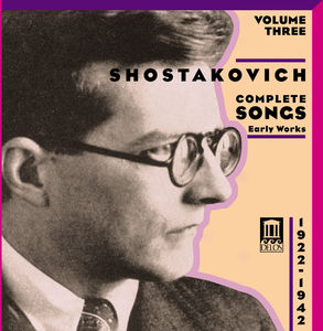 Complete Songs 3: Early Works , Fitz-Gerald